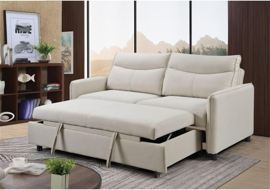 beige 3 in 1 convertible sleeper sofa bed,should I buy a convertible sleeper sofa,convertible sleeper sofa pros cons,beige sleeper sofa worth buying,best convertible loveseat sofa bed,3 in 1 futon vs alternatives unboxing and complete package contents