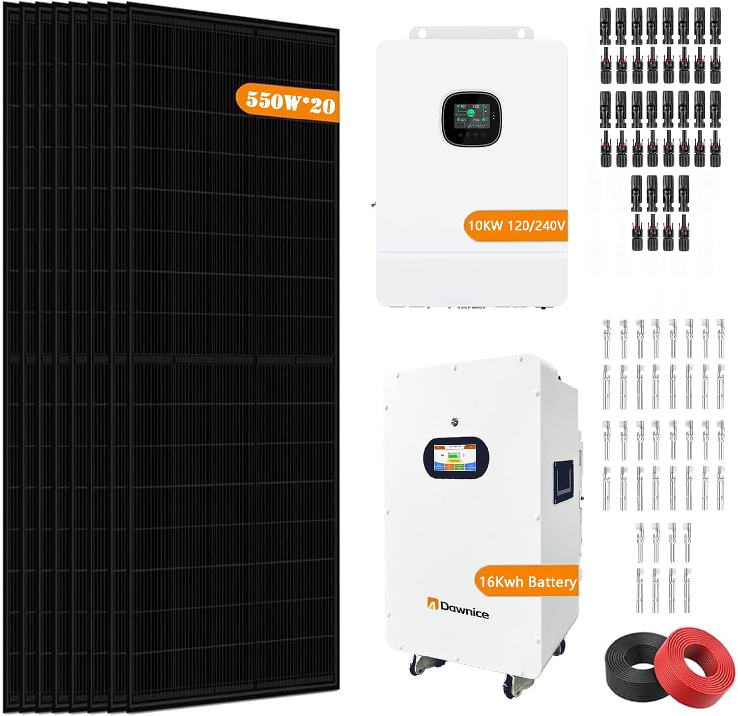 best 11kw off-grid solar system,11kw solar system worth buying,Dawnice 11kw solar kit honest,11kw off-grid system pros cons,11kw solar power kit vs alternatives,should I buy an 11kw solar system - detailed features and technical specifications