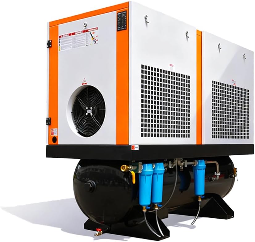 best 20hp rotary screw air compressor,20hp rotary screw compressor worth buying,20hp air compressor with built in dryer,industrial rotary screw compressor pros cons,80 cfm air compressor for workshop,Trollastor JGYL-20A honest experience unboxing and complete package contents