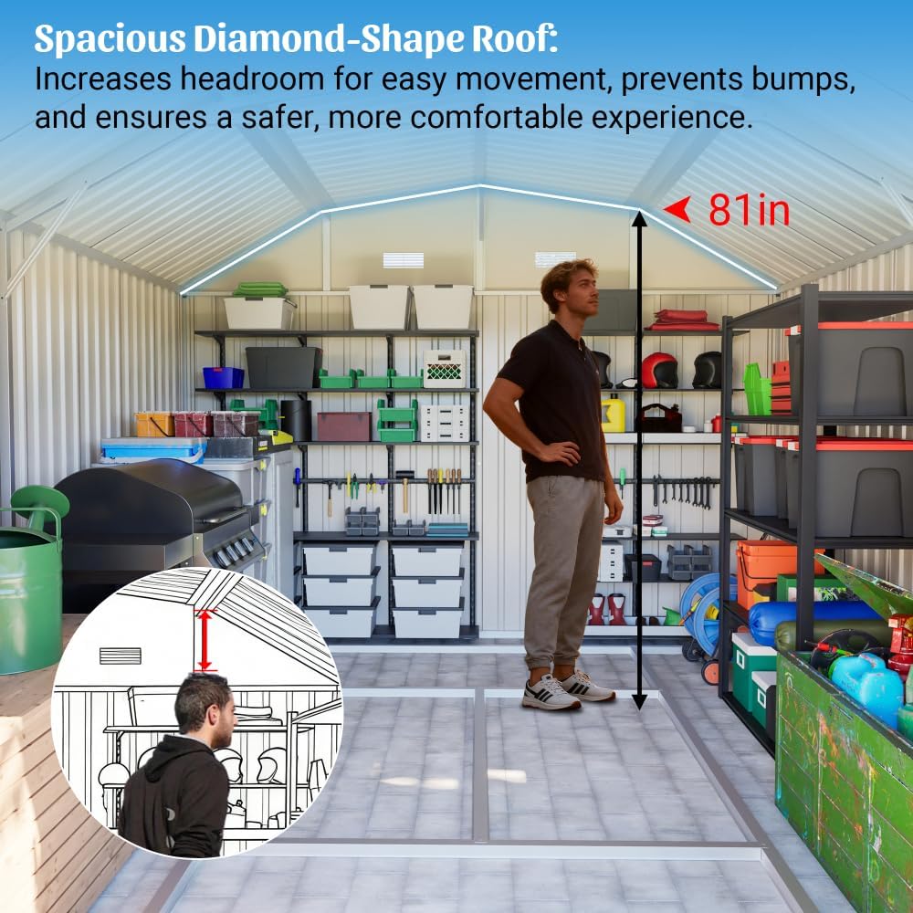 best 8x12 metal storage shed,should I buy an 8x12 metal shed,8x12 metal shed pros cons,8x12 metal shed worth buying,8x12 metal shed vs alternatives,best outdoor metal storage shed unboxing and complete package contents