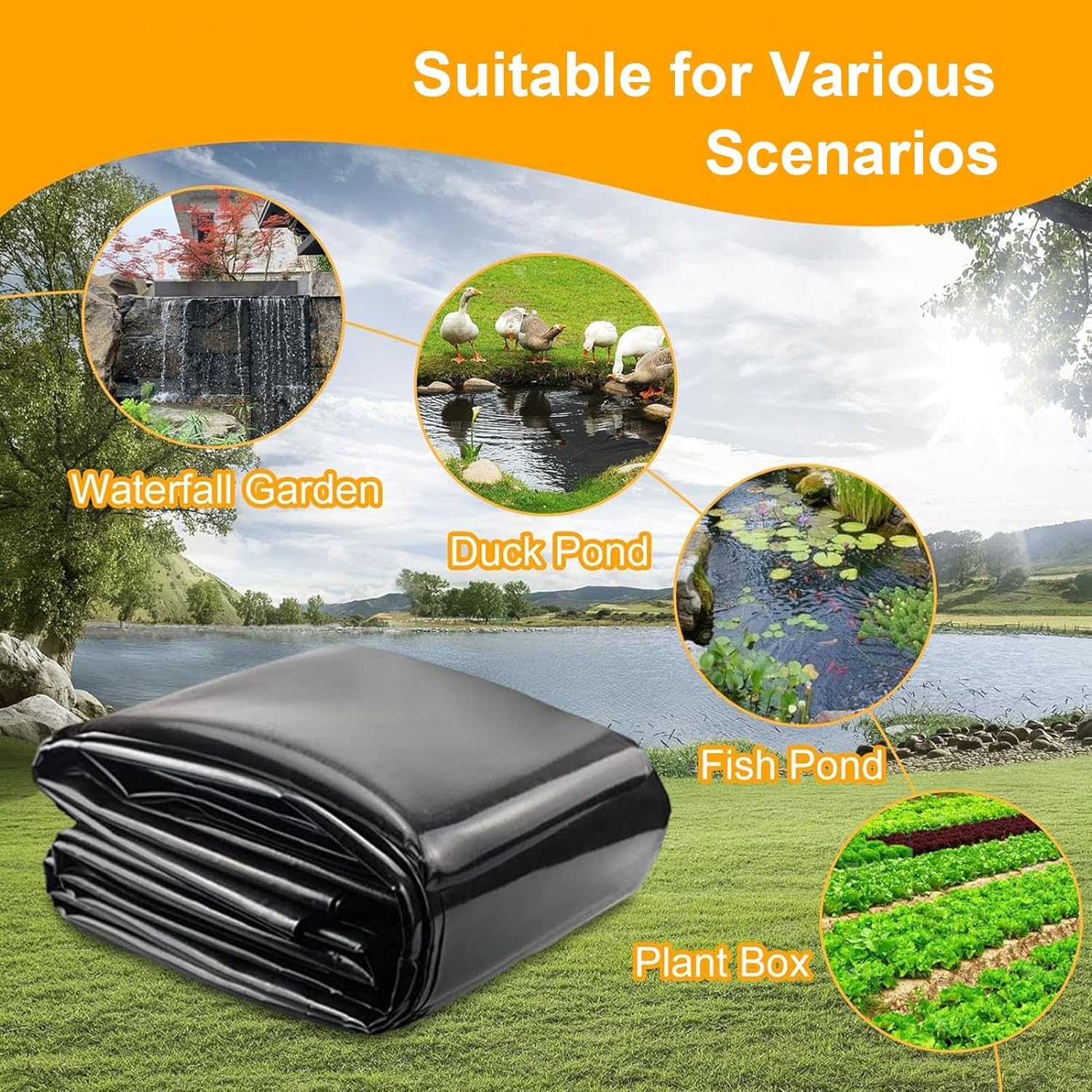 best HDPE pond liner,HDPE pond liner worth buying,HDPE vs PVC pond liner,best pond liner for koi,HDPE pond liner pros cons,should I buy HDPE pond liner unboxing and complete package contents