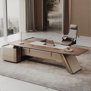Image 1 of best L shaped desk with file drawer