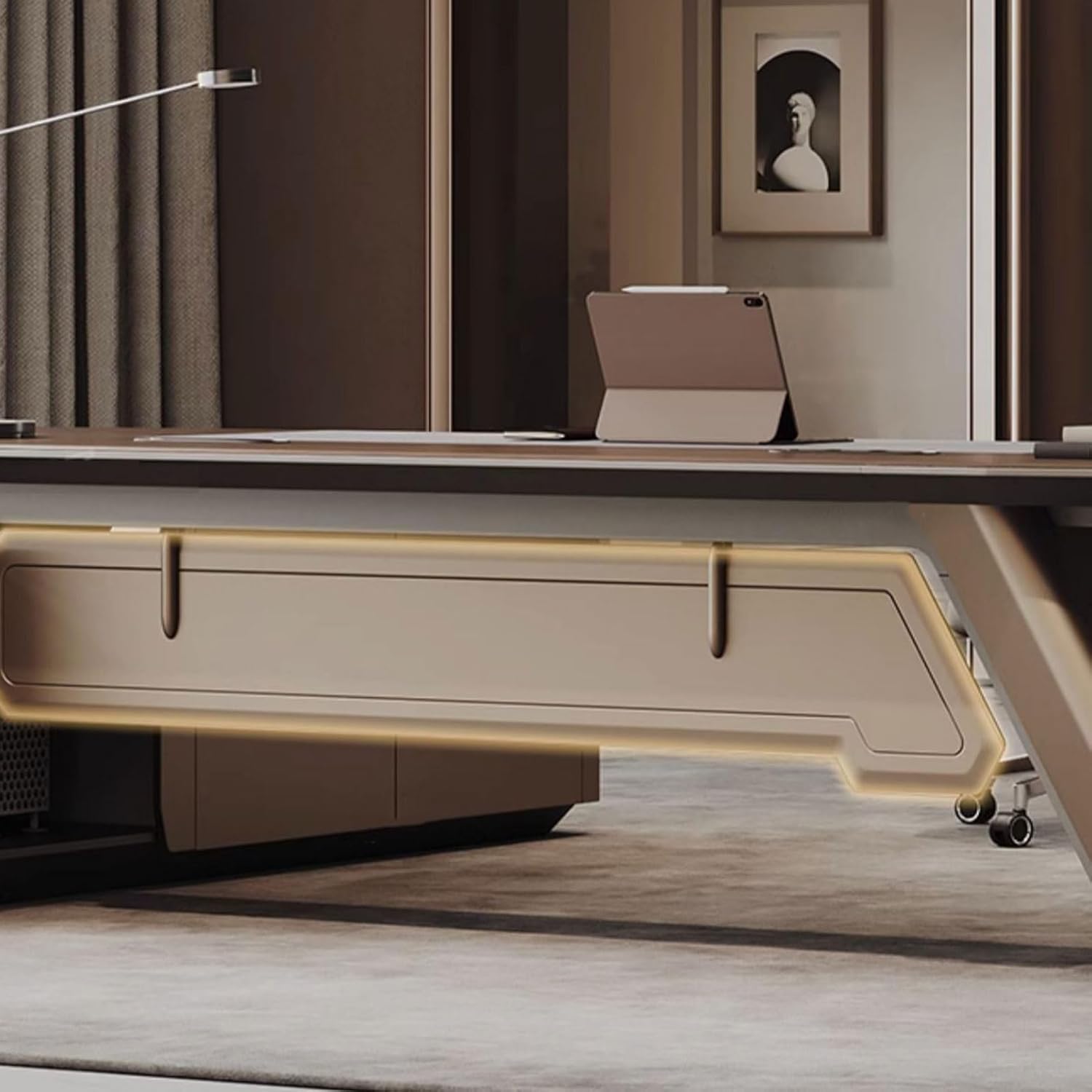 best L shaped desk with file drawer,should I buy an L shaped desk with cabinet,L shaped desk with drawer pros cons,L shaped desk with file cabinet worth buying,best corner desk with storage,L shaped office desk vs alternatives unboxing and complete package contents