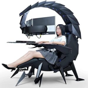 Image 1 of best adjustable gaming cockpit chair