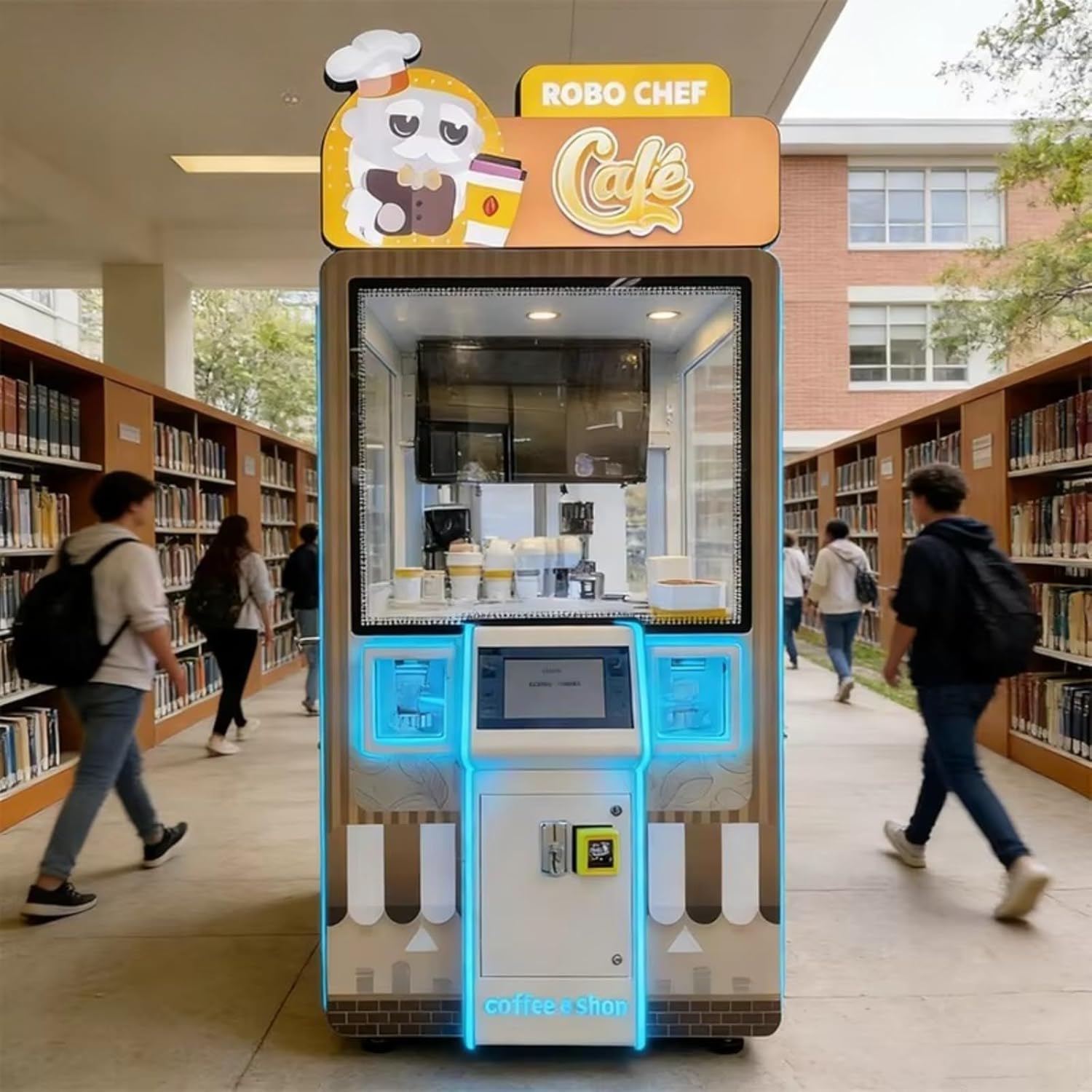 best coffee robot vending machine,coffee robot worth buying,coffee robot pros cons,coffee robot vs alternatives,should I buy a coffee robot,best commercial coffee machine unboxing and complete package contents