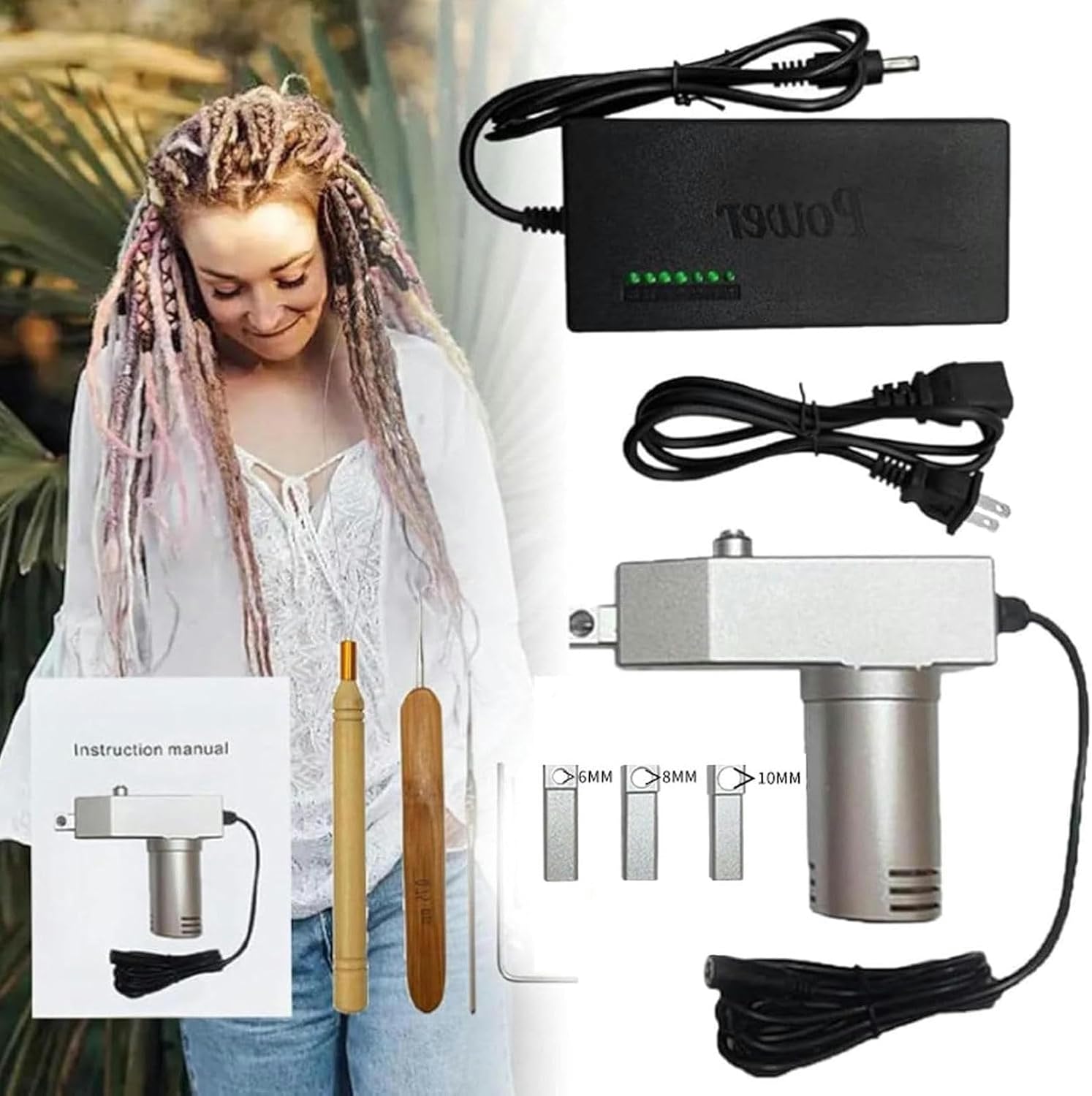best dreadlock crochet machine,dreadlock crochet machine worth buying,dreadlock crochet tool pros cons,should I buy a dreadlock machine,dreadlock machine vs manual crochet,best tool for DIY dreadlocks - detailed features and technical specifications