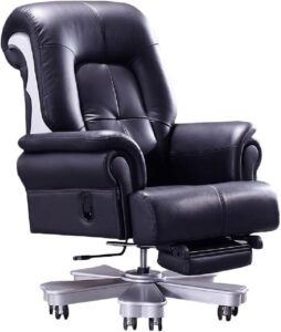 Image 1 of best fully reclining executive leather chair