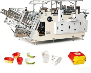 Image 1 of best hamburger box forming machine