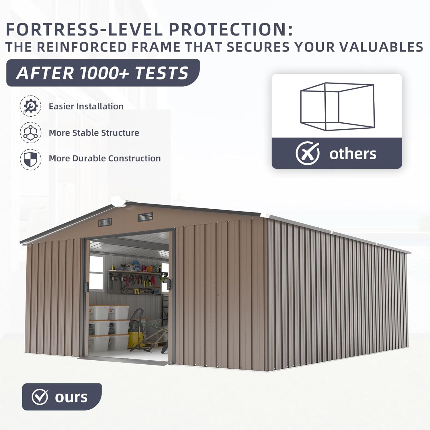 best heavy duty metal storage shed,metal storage shed worth buying,heavy duty shed pros cons,10x12 metal shed vs alternatives,should I buy a metal garden shed,best large outdoor storage shed performance testing and real-world results