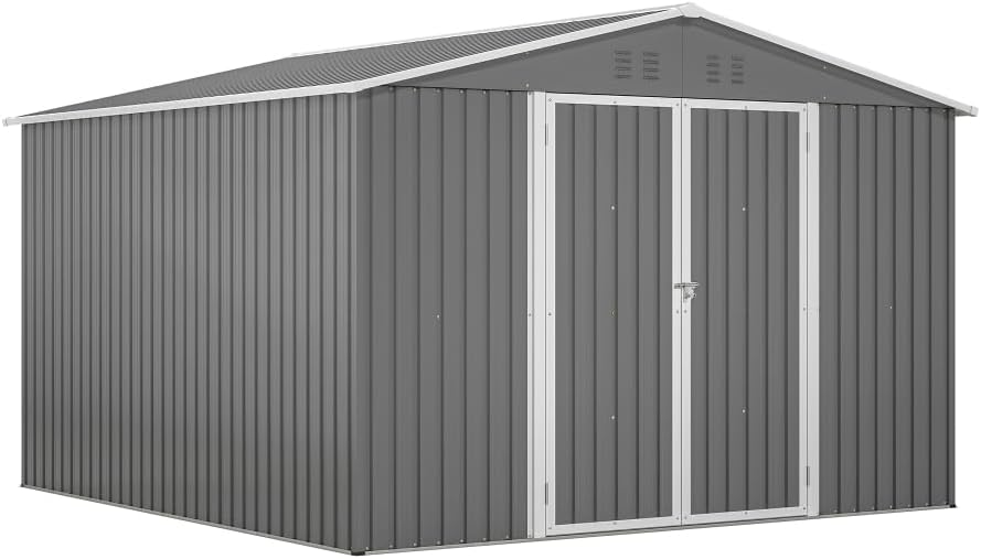best heavy duty outdoor storage shed,heavy duty storage shed worth buying,should I buy a metal garden shed,callmego storage shed pros cons,metal shed vs plastic shed,heavy duty shed for lawn equipment - detailed features and technical specifications