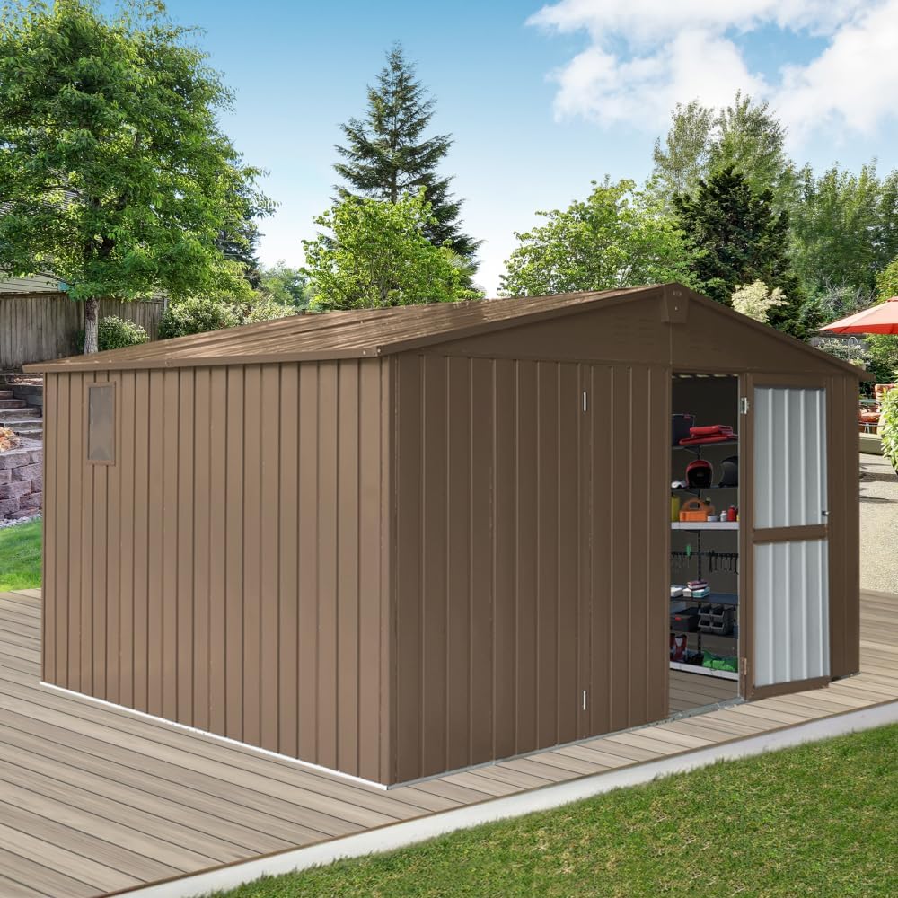 best heavy duty outdoor storage shed,heavy duty storage shed worth buying,should I buy a metal garden shed,metal storage shed pros and cons,heavy duty shed vs alternatives,best galvanized steel shed unboxing and complete package contents