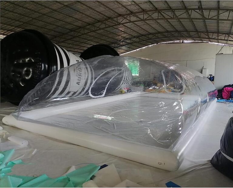 Image 1 of best inflatable pool cover