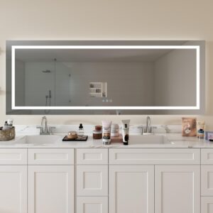 Image 1 of best large LED bathroom mirror