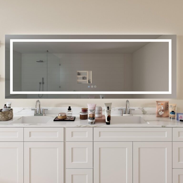 Best Large LED Bathroom Mirror: Honest Pros & Cons Analysis 26 Image 1 of best large LED bathroom mirror