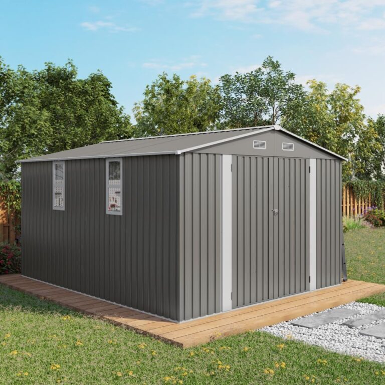 Image 1 of best large metal storage shed