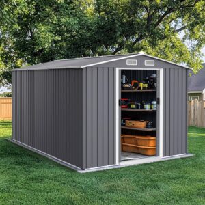Image 1 of best large metal tool shed