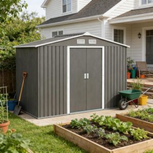 Image 1 of best large outdoor storage shed