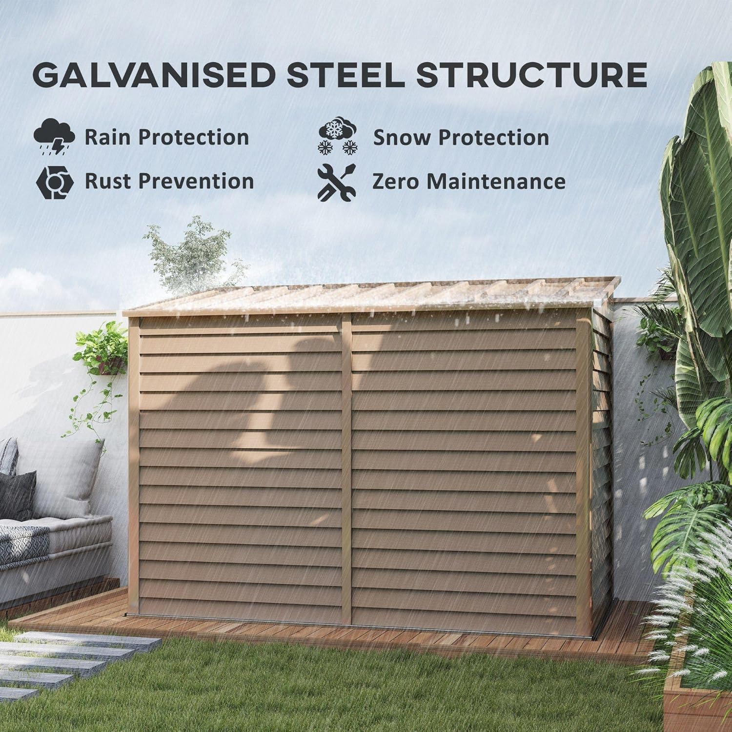 best metal lean-to garden shed,should I buy a metal lean-to shed,metal lean-to shed pros cons,metal lean-to shed worth buying,best lean-to shed for storage,metal garden shed vs plastic performance testing and real-world results