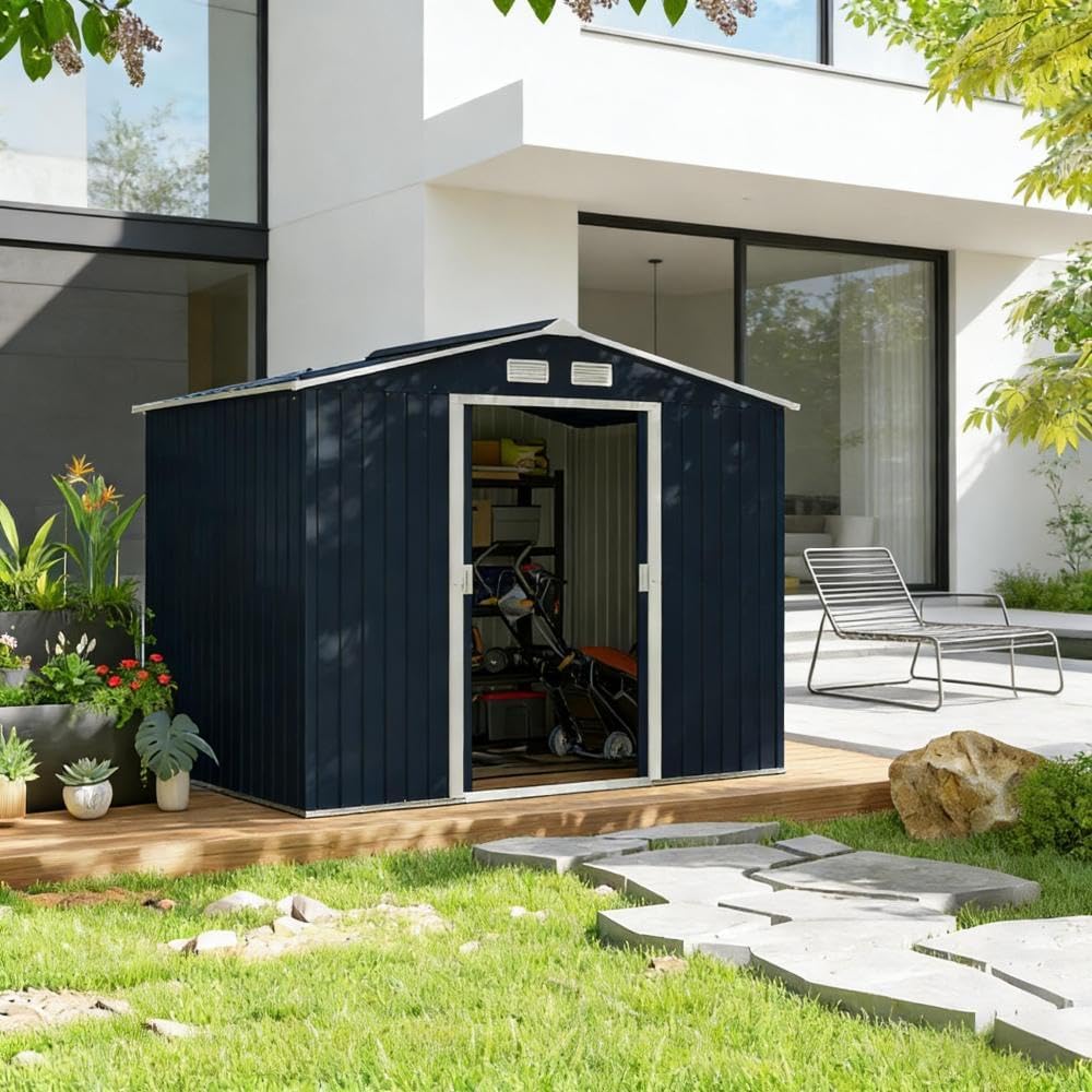 best metal storage shed,metal storage shed worth buying,metal shed pros and cons,metal storage shed vs plastic,should I buy a metal shed,best outdoor tool storage unboxing and complete package contents