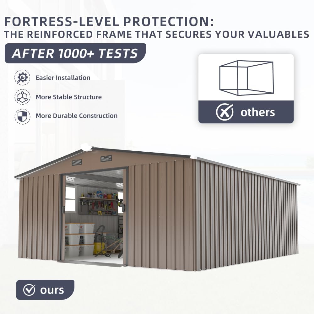 Step-by-step assembly tutorial for the best metal storage shed. Visual guide on building the metal storage shed worth buying.