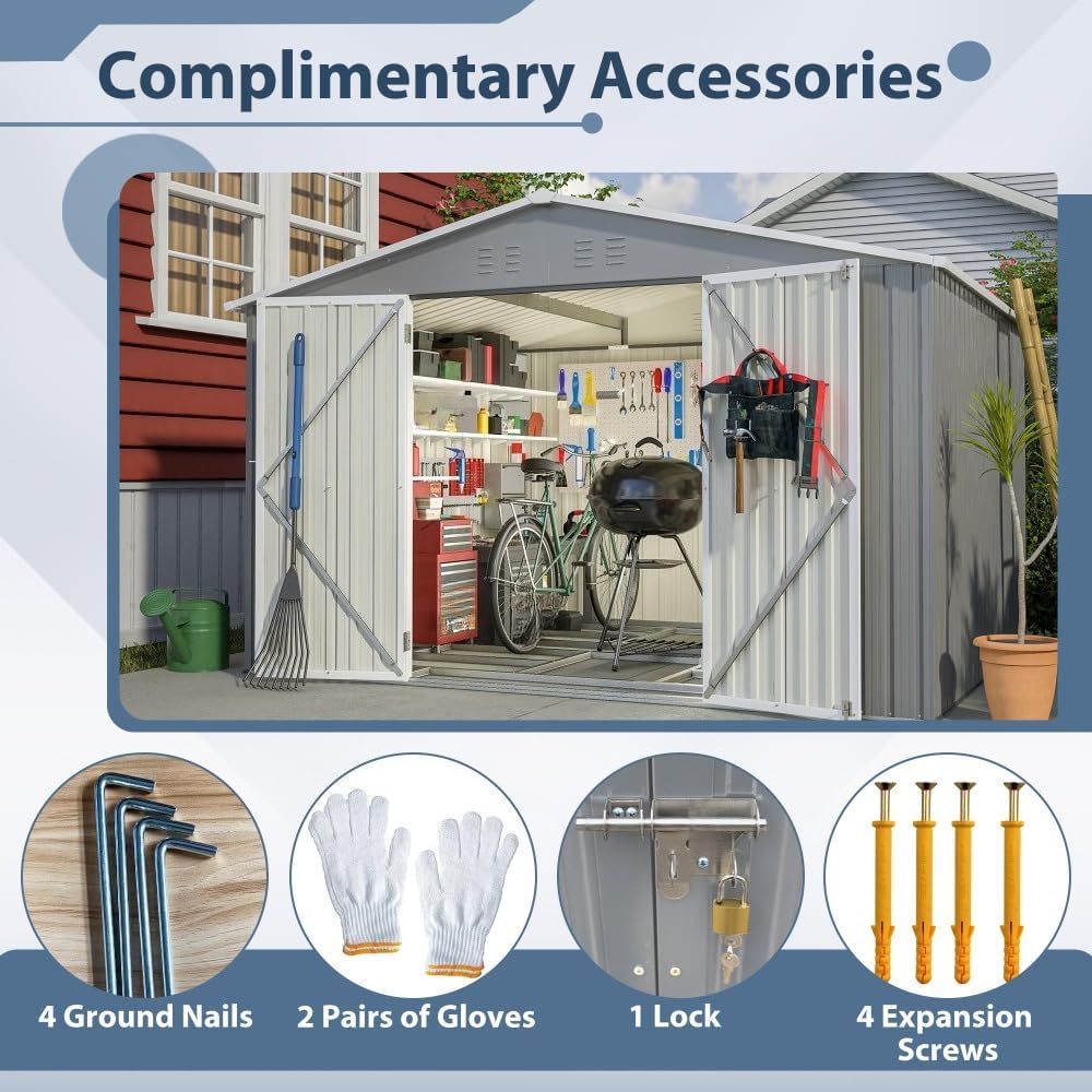 Step-by-step guide for best metal storage shed,metal shed pros cons,metal shed worth buying,best outdoor tool storage,metal shed vs wood shed,should I buy a metal shed - complete tutorial