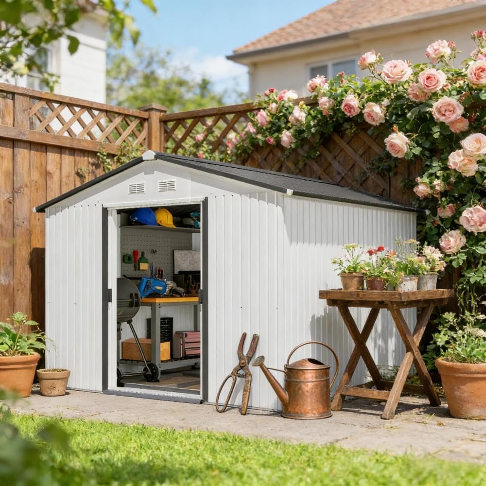 best metal storage shed,metal storage shed worth buying,metal shed pros and cons,metal vs plastic shed,should I buy a metal shed,callmego metal shed honest performance testing and real-world results