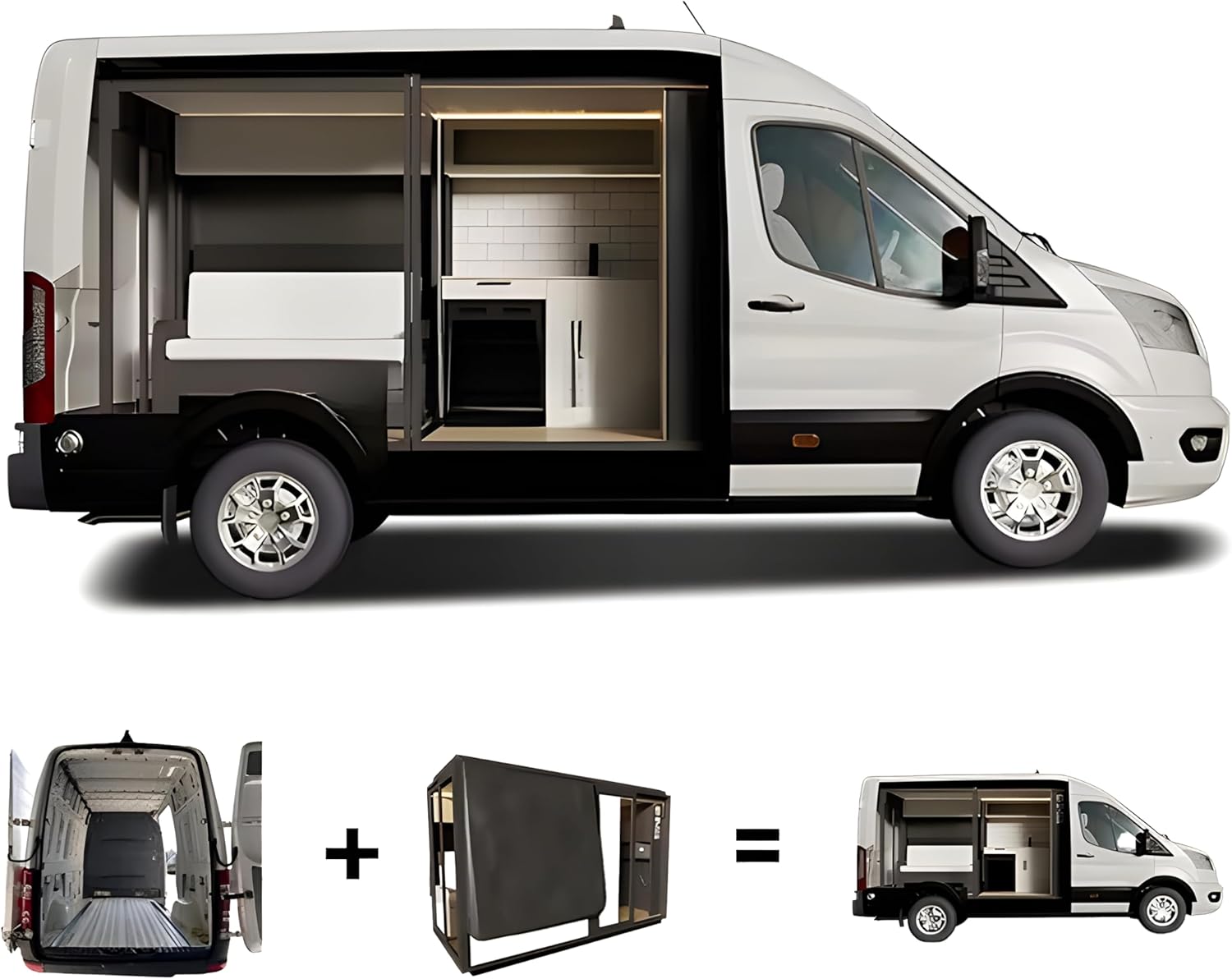 best modular camper van conversion kit,modular camper kit worth buying,sprinter van conversion kit pros cons,ford transit camper kit vs alternatives,should I buy a modular van kit,best removable van interior unboxing and complete package contents
