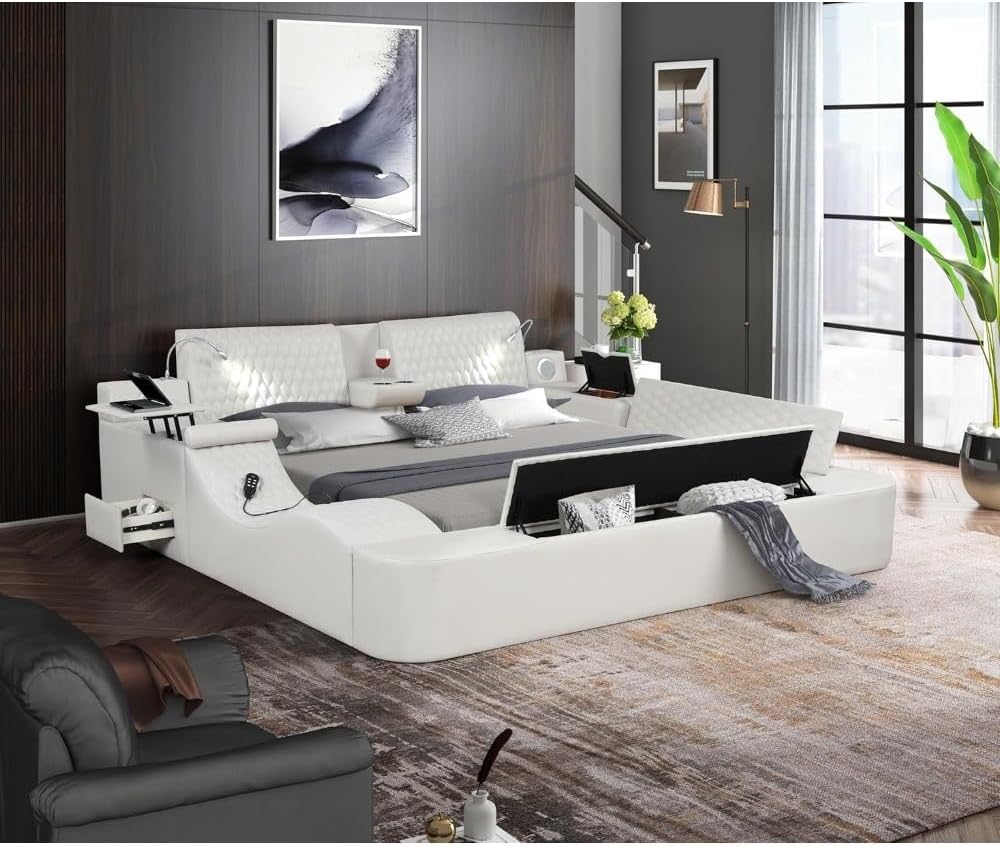 best smart massage bed,smart massage bed worth buying,smart massage bed pros cons,smart massage bed vs alternatives,should I buy a smart massage bed,luxury massage bed frame - detailed features and technical specifications