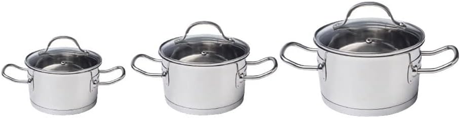 best stainless steel pot set,stainless steel pot set worth buying,should I buy a 3 piece pot set,stainless steel cookware pros cons,induction ready pot set vs alternatives,complete stainless steel cookware set - detailed features and technical specifications