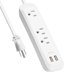 Image 1 of best wall mount power strip