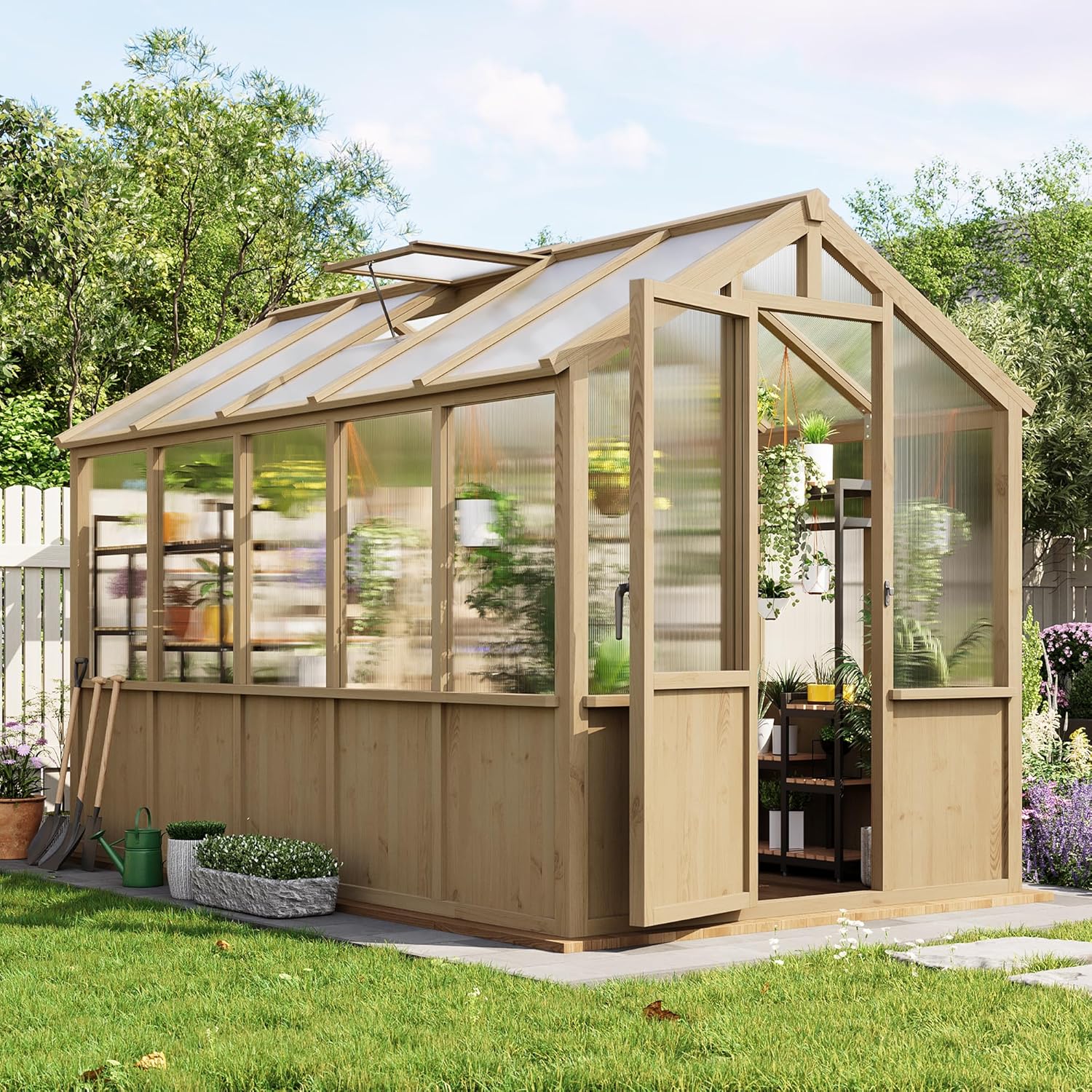 best wooden greenhouse for patio,wooden greenhouse worth buying,LALFPET greenhouse pros cons,should I buy a wooden greenhouse,spruce frame greenhouse vs alternatives,6x10 greenhouse for garden storage performance testing and real-world results