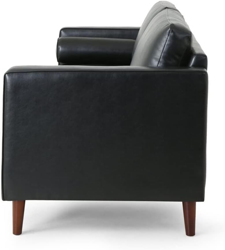 Black Leather Square Arm Sofa: Honest Pros & Cons Analysis 4 black leather square arm sofa,should I buy a black leather sofa,black leather square arm sofa pros cons,black leather sofa worth buying,best leather sofa for small apartment,black leather sofa vs fabric performance testing and real-world results