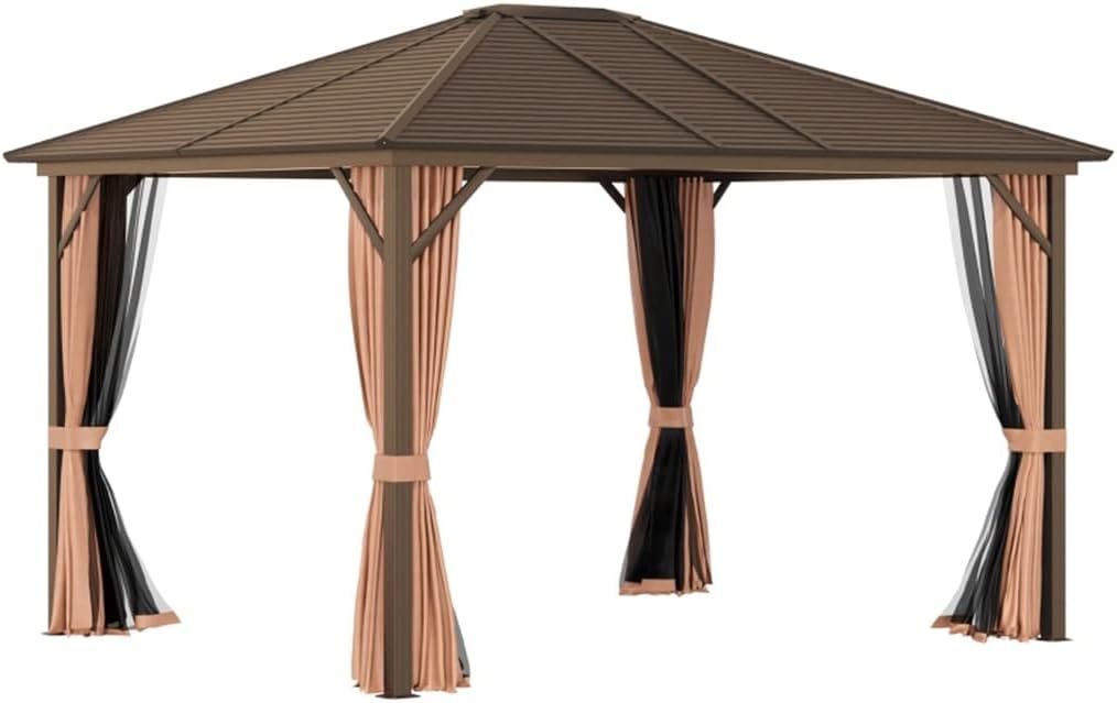 buy 10x12 hardtop gazebo,10x12 hardtop gazebo worth buying,best hardtop gazebo for patio,hardtop gazebo pros and cons,should I buy a metal roof gazebo,aluminum frame gazebo vs alternatives - detailed features and technical specifications