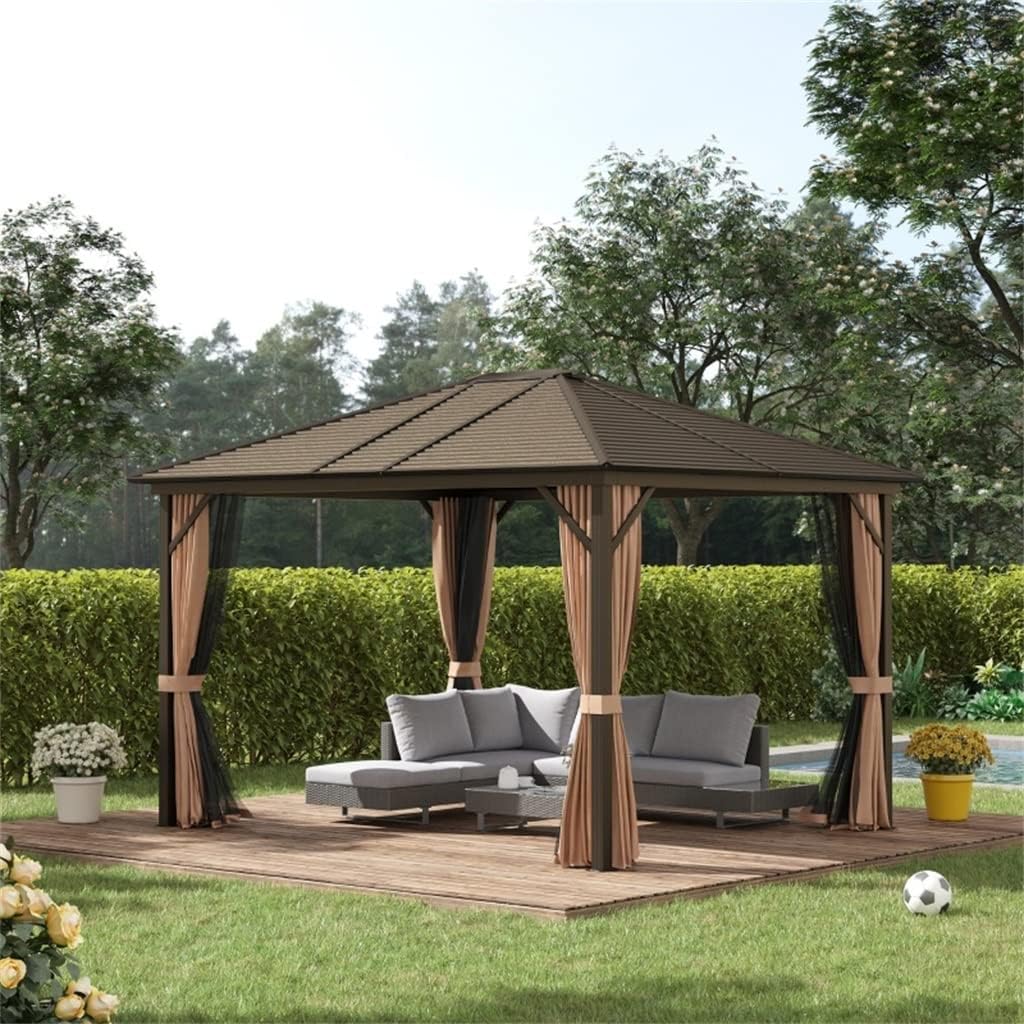 buy 10x12 hardtop gazebo,10x12 hardtop gazebo worth buying,best hardtop gazebo for patio,hardtop gazebo pros and cons,should I buy a metal roof gazebo,aluminum frame gazebo vs alternatives unboxing and complete package contents