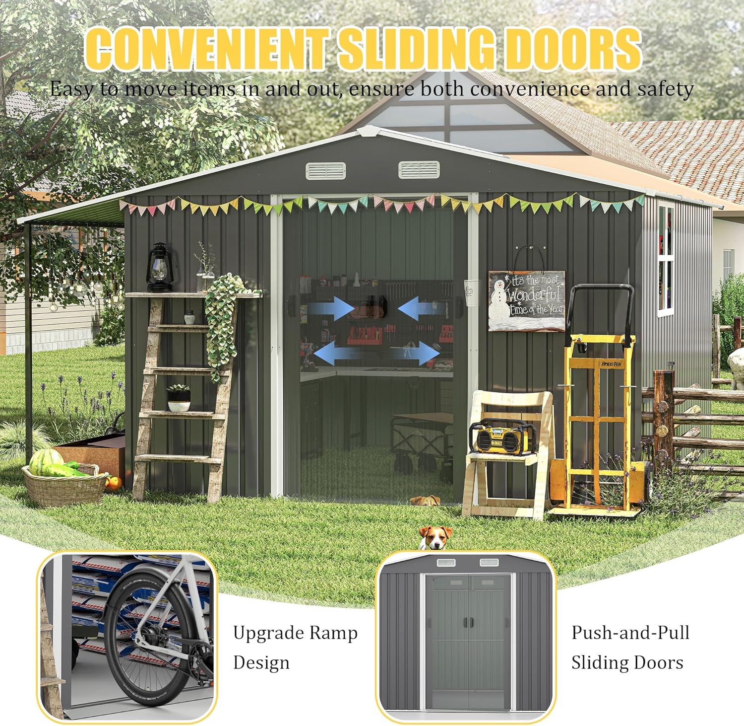 Step-by-step guide for buy 10x12 metal storage shed,10x12 metal shed worth buying,best large metal garden shed,10x12 shed pros and cons,ARCOSUCU metal shed honest,10x12 shed vs other sizes - complete tutorial