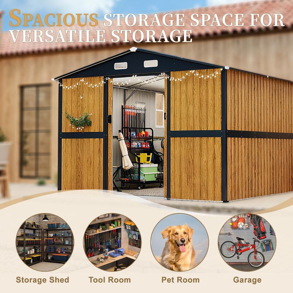 Step-by-step guide for buy 10x12 metal storage shed,10x12 metal shed worth buying,best 10x12 outdoor shed,Secsofier shed honest opinion,10x12 shed pros and cons,should I buy a 10x12 metal shed - complete tutorial