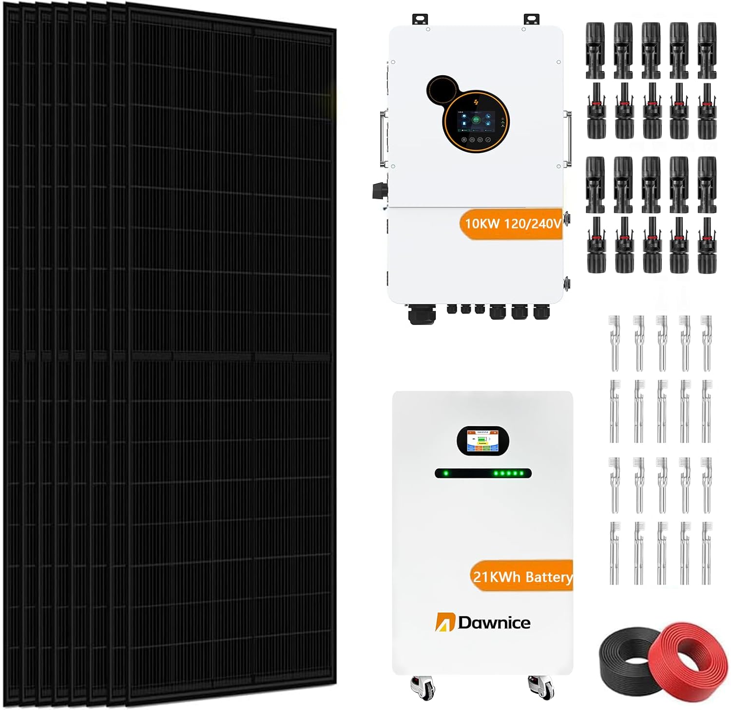 buy 11kw hybrid solar system,11kw solar system worth buying,best hybrid solar system kit,Dawnice 11kw solar pros cons,should I buy a 11kw solar system,11kw solar system vs alternatives - detailed features and technical specifications