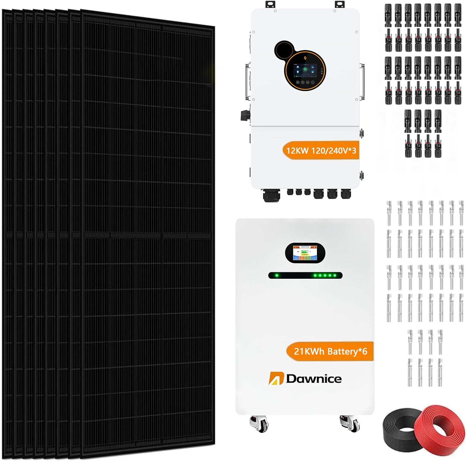 buy 17KW hybrid solar power system,17KW solar system worth buying,best hybrid solar power system,17KW solar kit pros cons,Dawnice 17KW system honest,17KW solar system vs alternatives - detailed features and technical specifications
