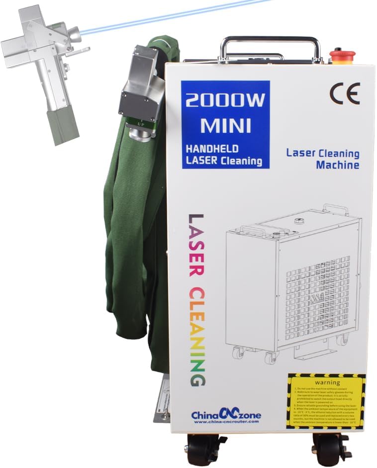 Image 1 of buy 2000w handheld fiber laser cleaning machine