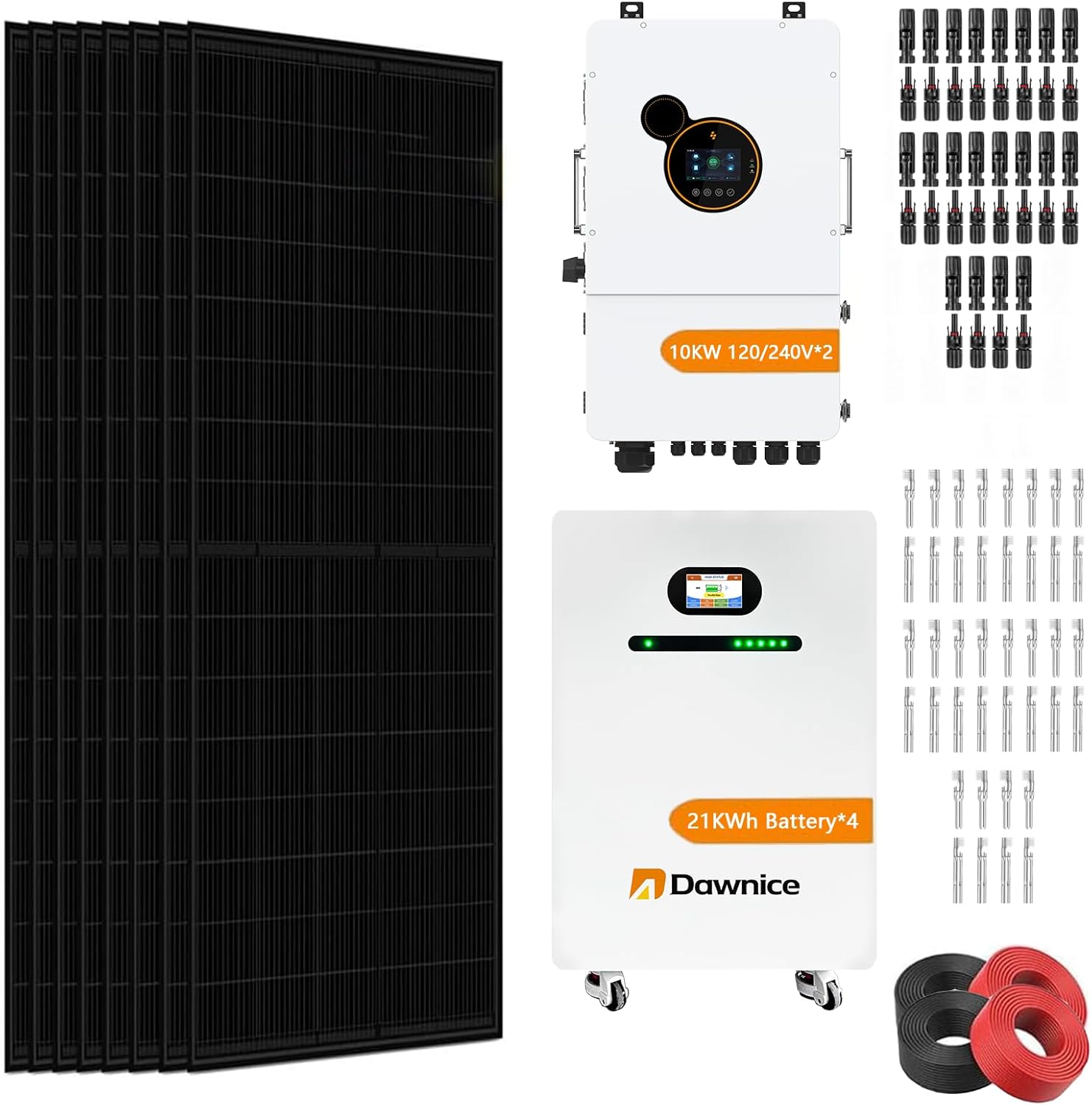 buy 22kw hybrid solar system kit,22kw solar system worth buying,best hybrid solar system for home,Dawnice 22kw solar kit pros cons,22kw solar system vs alternatives,should I buy a 22kw solar system - detailed features and technical specifications