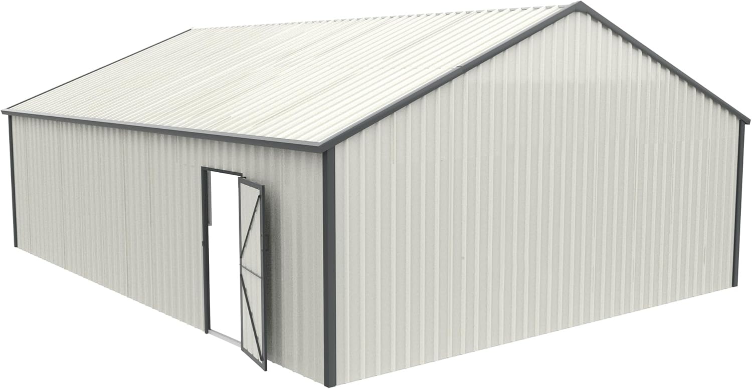 buy 25x33 metal garage shed,should I buy a 25x33 metal shed,25x33 metal shed pros cons,25x33 metal shed worth buying,best 25x33 metal garage,25x33 metal shed vs wood unboxing and complete package contents