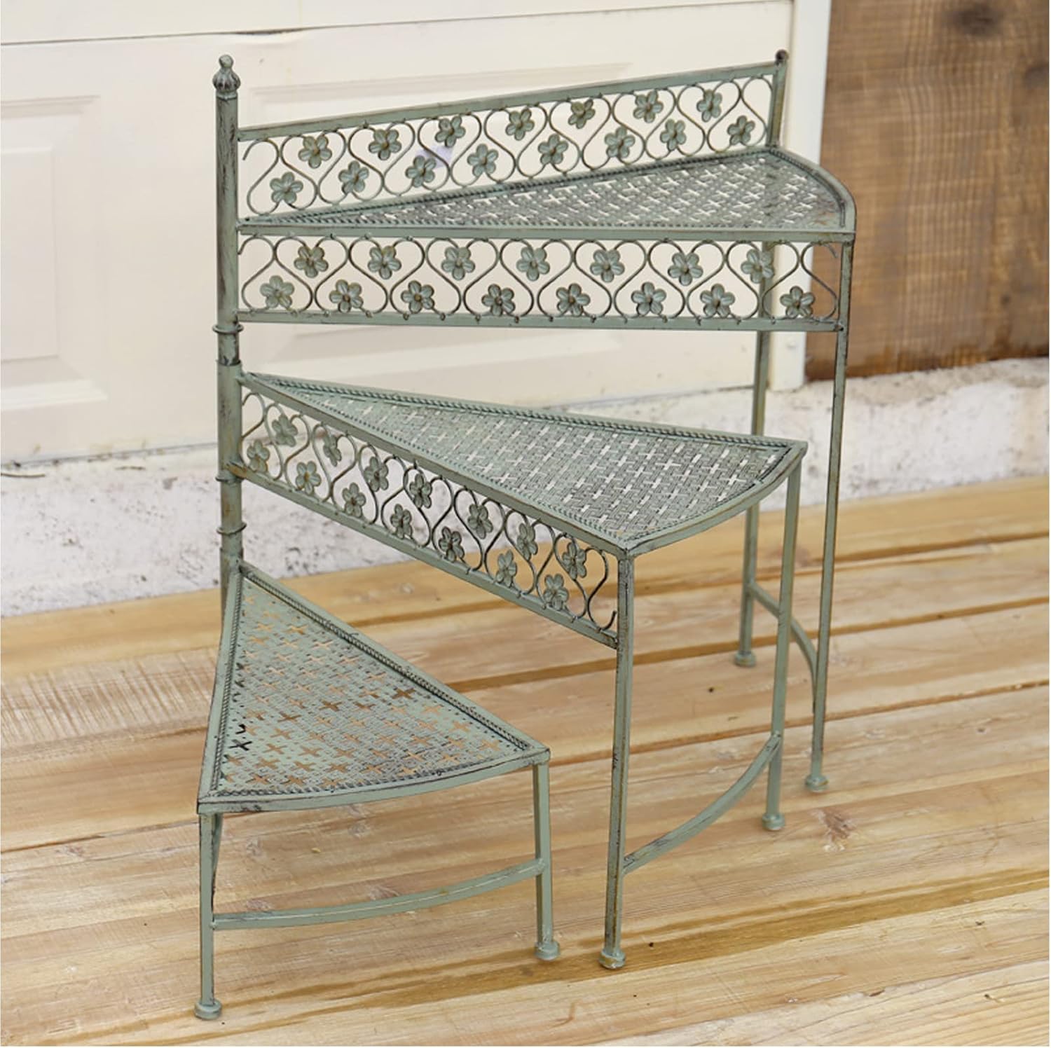 buy 3 tier fan flower stand,should I buy a 3 tier plant stand,fan shaped plant stand pros cons,MIIKHI flower stand worth buying,best iron plant stand for balcony,3 tier vs 2 tier plant stand unboxing and complete package contents