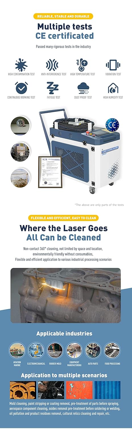 Step-by-step guide for buy 3000W fiber laser cleaning machine,3000W laser cleaner worth buying,best fiber laser rust remover,3000W laser cleaning pros cons,XINCHENG laser cleaner vs alternatives,should I buy a 3000W laser cleaner - complete tutorial