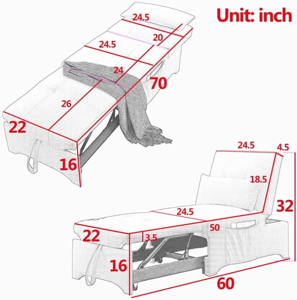 Step-by-step guide for buy 4 in 1 convertible sofa bed,best multifunctional sleeper sofa,convertible sofa bed pros cons,space saving sofa bed worth buying,should I buy a pull out sofa bed,4 in 1 sofa bed vs alternatives - complete tutorial