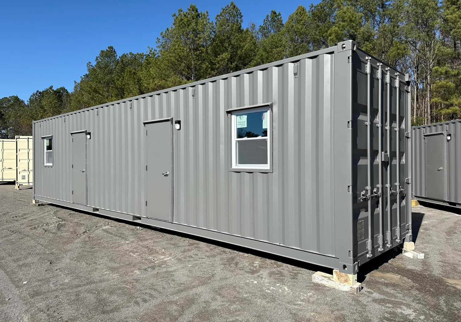 buy 40 foot ground level double office,should I buy a 40 foot double office,40 foot GLO office pros cons,40 foot ground level office worth buying,best ground level double office,40 foot container office vs modular building unboxing and complete package contents