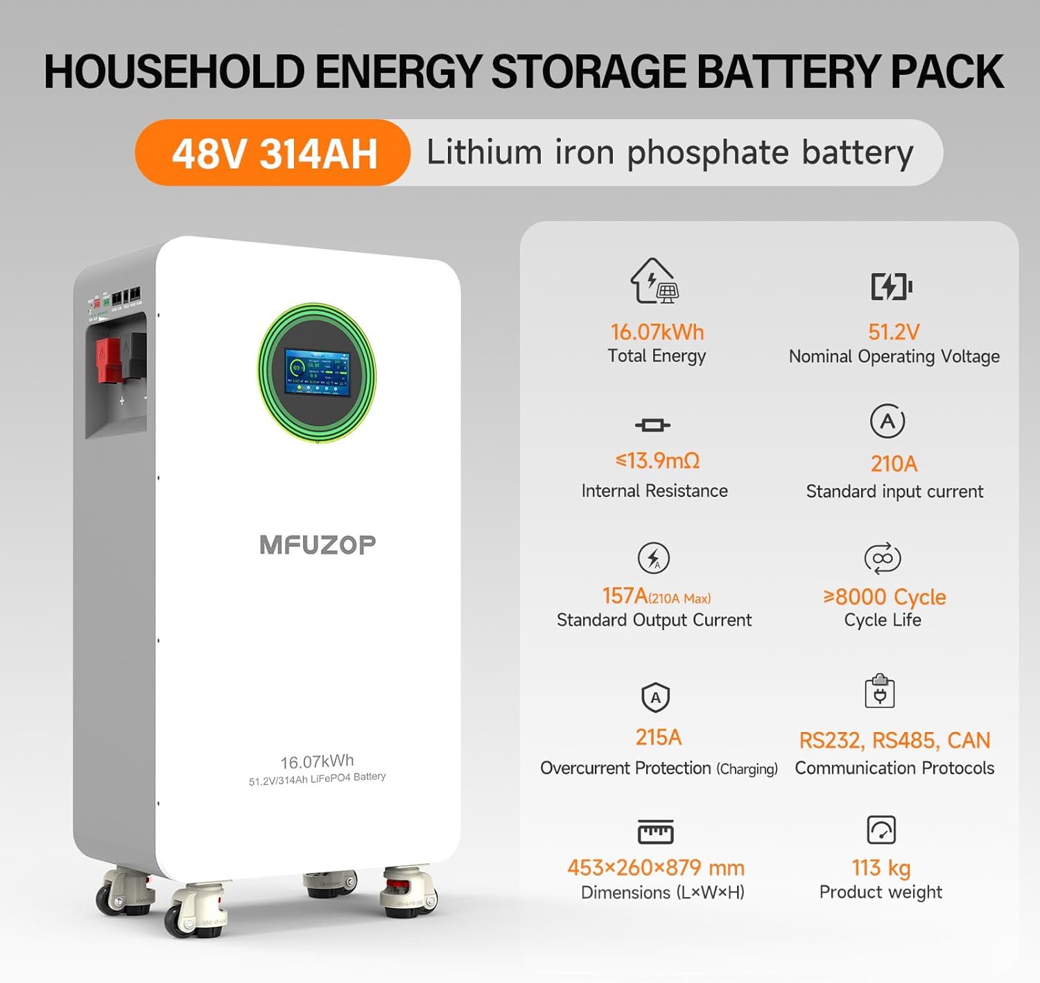 Step-by-step guide for buy 48V 314Ah LiFePO4 battery,16.07kWh deep cycle lithium battery pros cons,best home energy storage LiFePO4 battery,MFUZOP 48V 314Ah battery worth buying,48V 314Ah battery vs alternatives,should I buy 48V 314Ah LiFePO4 battery - complete tutorial