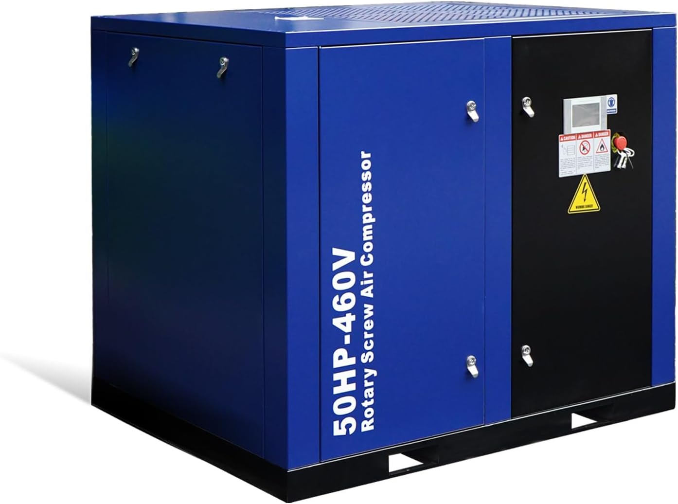 buy 50HP rotary screw air compressor,50HP screw compressor worth buying,best 50HP air compressor for industrial use,219CFM air compressor pros cons,Merax 50HP rotary screw compressor features,fixed speed air compressor vs variable speed - detailed features and technical specifications