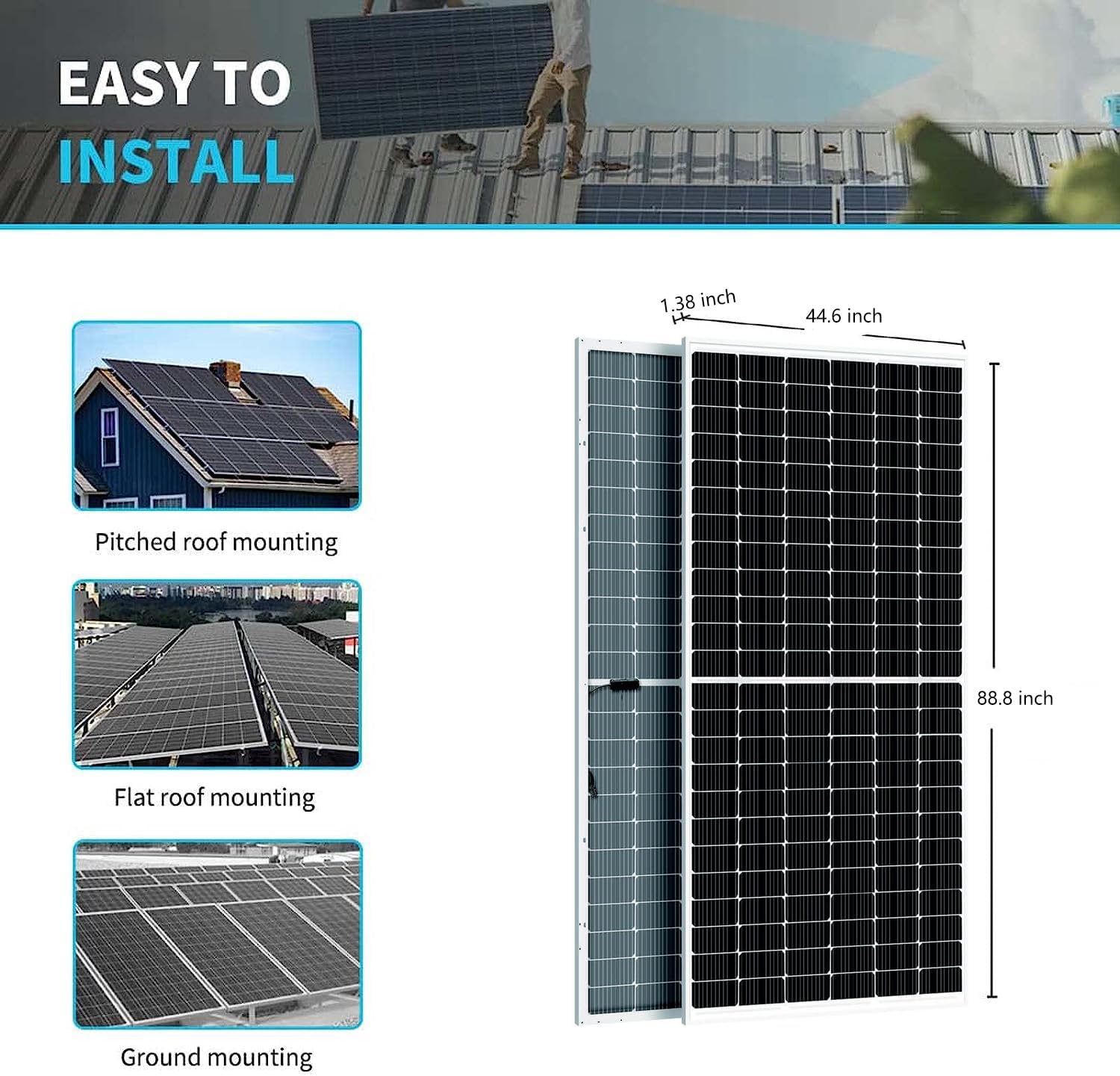 Step-by-step guide for buy 550W bifacial solar panel,best 550 watt solar panel,bifacial solar panel advantages,550W solar panel worth buying,Futuresolar 550W panel pros cons,bifacial vs monofacial solar panel - complete tutorial