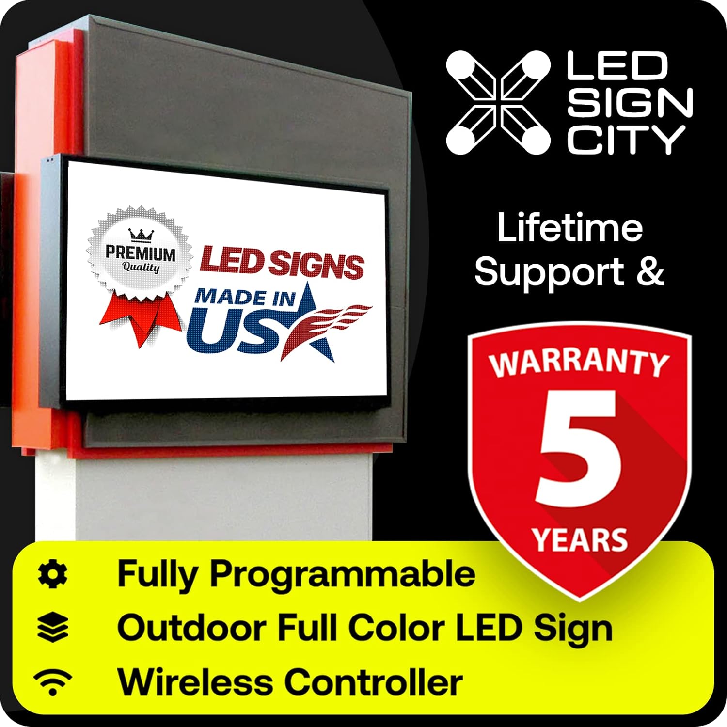 Buy 5x7 Outdoor LED Sign: Our Complete Hands-On Analysis 4 buy 5x7 outdoor LED sign,5x7 LED sign worth buying,best outdoor LED sign size,5x7 LED sign pros cons,should I buy a 5x7 LED sign,5x7 vs 10x10 LED sign performance testing and real-world results