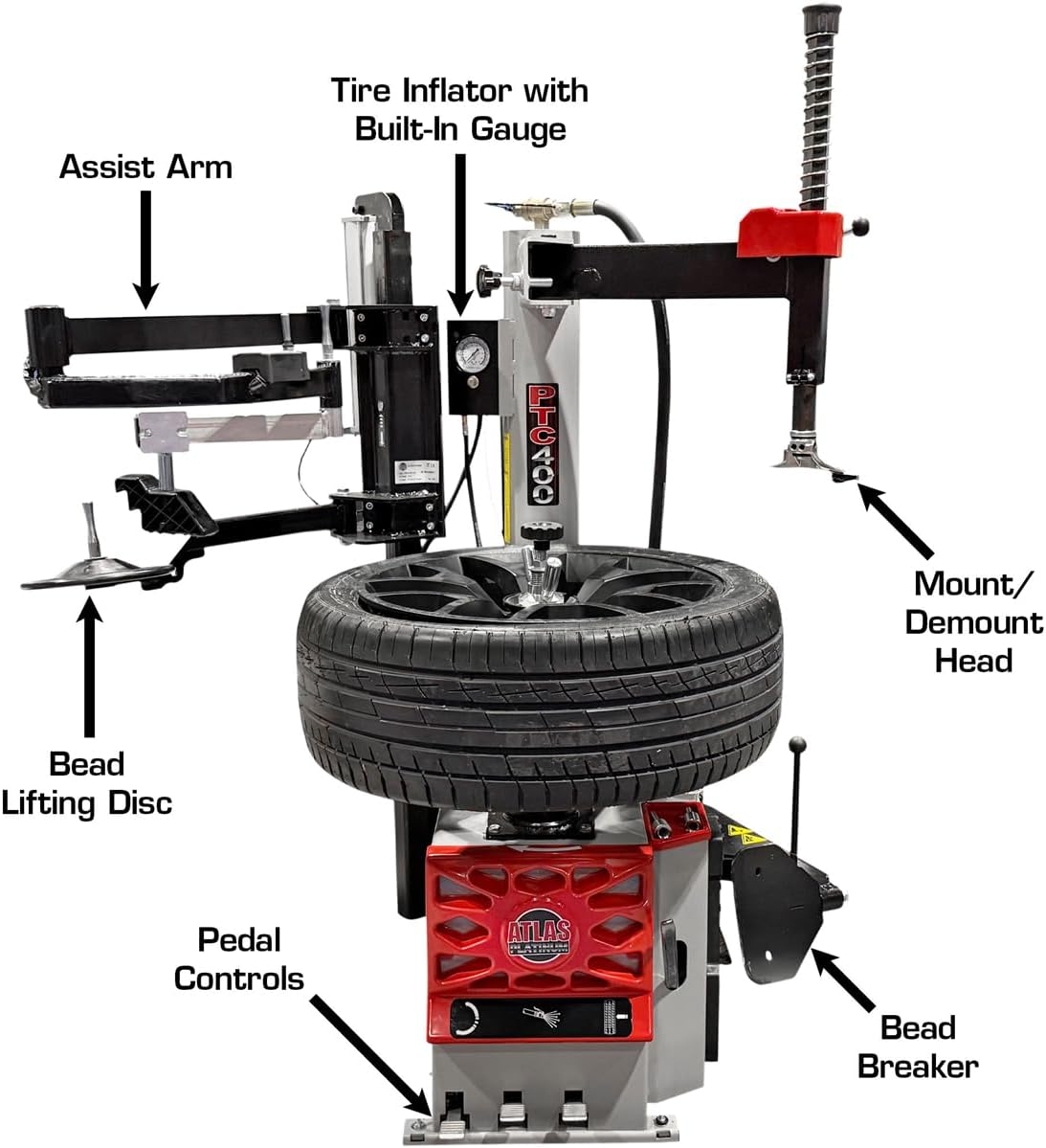 buy Atlas PTC400 tire changer,Atlas PTC400 center post tire changer,Atlas PTC400 vs other tire changers,should I buy Atlas PTC400 tire changer,best tire changer for home garage,Atlas PTC400 pros cons performance testing and real-world results